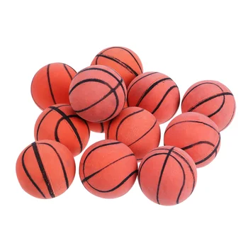 Lopty Hračky Bounce Basketbal Miniatúrne Basketbal Hračka Dom Miniatúrne Nábytok Gumené Malé Basketbalové